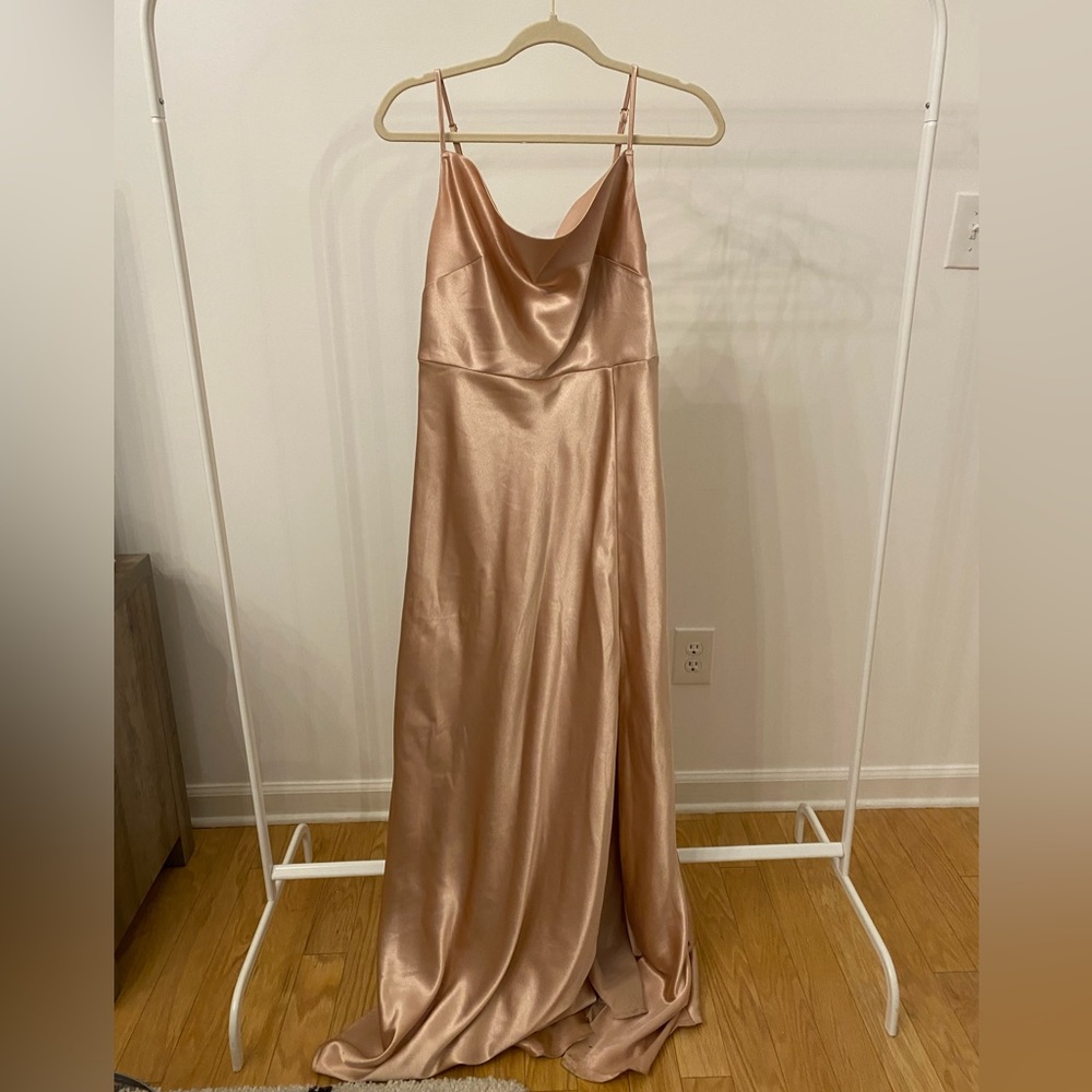 Birdy Grey Rose Gold Bridesmaid Dress